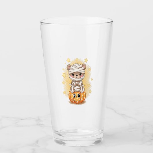 Verre Maman Ours Mignon Halloween (Devant)