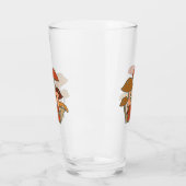 Verre "Mange-moi" - Conception Whimsical Mushroom (Gauche)