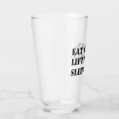 Verre Mangez Propres. Ascenseur Lourd. Dormir. (Droite)