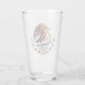 Verre Manteau d'armes mexicain (Dos)