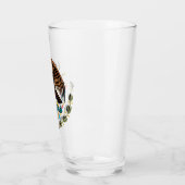 Verre Manteau d'armes mexicain (Gauche)