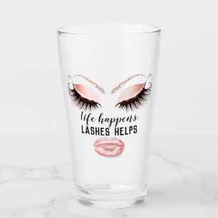 Verre Maquillage personnalisé Artiste Eyelash Extension 