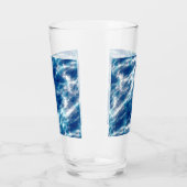 Verre Marbre d'eau bleue (Gauche)
