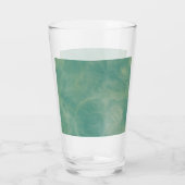 Verre marbre vert abstrait (Dos)