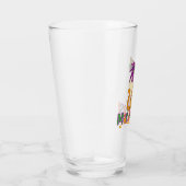 Verre Mardi Gras Chat (Droite)