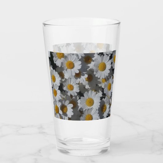 Verre Marguerite blanche (Dos)