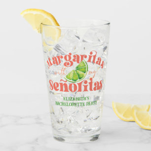 Verre Marguerites pêche verte avec ma soirée Señoritas
