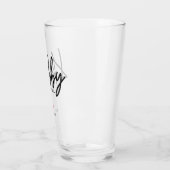 Verre Mari moderne Script personnalisé Date d'établissem (Gauche)