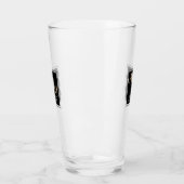 Verre Mariage Chic Monogramme Blanc (Gauche)