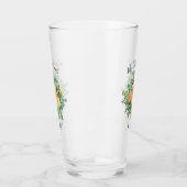 Verre Mariage classique Floral Roses (Gauche)