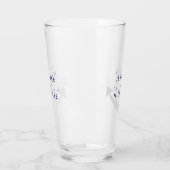 Verre Mariage d'Ancres nautiques moderne (Gauche)