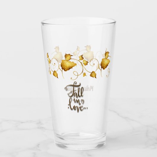 Verre Mariage d'automne de automne (Devant)