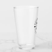Verre Mariage de flèche cardiaque pour toujours et toujo (Droite)