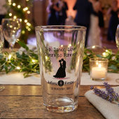 Verre Mariage Disco personnalisable