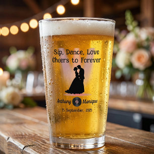 Verre Mariage Disco personnalisable