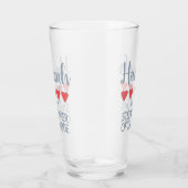Verre Mariage et mariage fête 5 Coeur Stepmère de la mar (Droite)