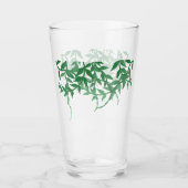 Verre Mariage Feuille rustique (Devant)