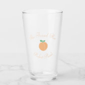 Verre Mariage Parfait de Pêche (Devant)