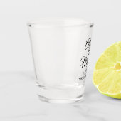 Verre Mariage personnalisé| Favoris de mariage (Gauche)