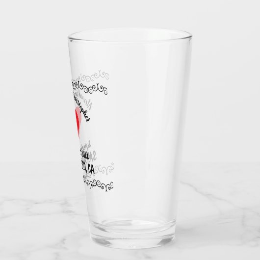 Verre Mariage rustique (Gauche)