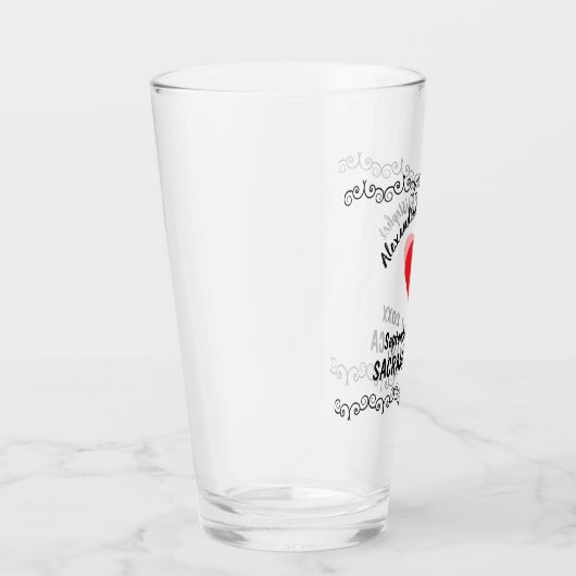 Verre Mariage rustique (Droite)