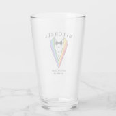 Verre Mariage Tuxedo Gay LGBTQ+ Groomsman (Dos)