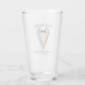Verre Mariage Tuxedo Gay LGBTQ+ Père de la mariée (Dos)