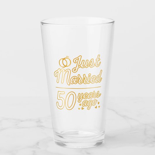 Verre Marié Il Y A 50 Ans (Devant)