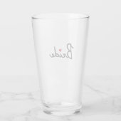 Verre Mariée (Dos)