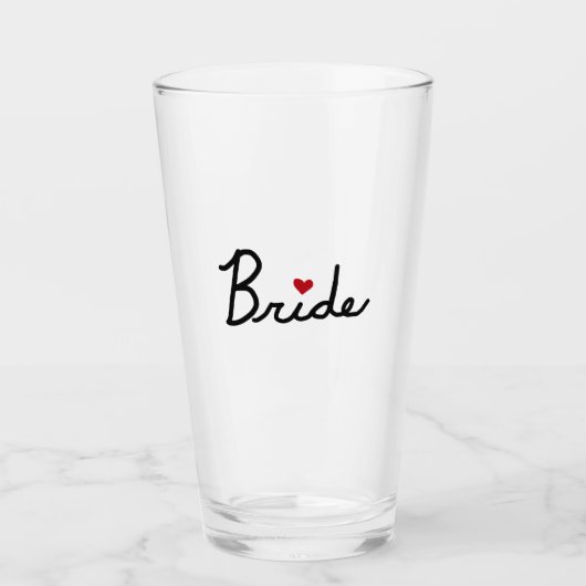 Verre Mariée (Devant)