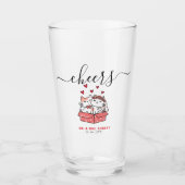 Verre Mariée De Chat Cute Et Mariage De Groom (Devant)