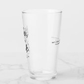 Verre Mariée de Mère Mariage Personnalisé (Gauche)