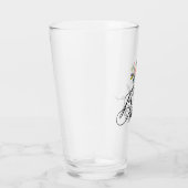 Verre Mariée Florale (Droite)