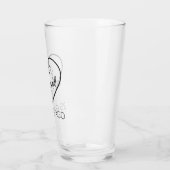 Verre Mariés depuis 25 ans III (Gauche)