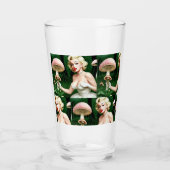 Verre Marilyn champignon plaisir maison déco unique (Devant)