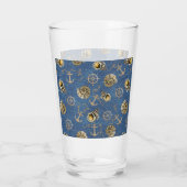 verre marin bleu (Dos)