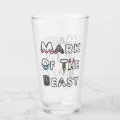 Verre Marque De La Bête (Dos)