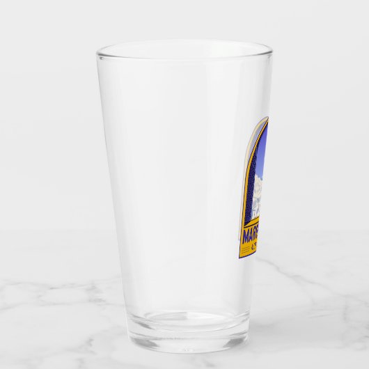 Verre Marrakech Maroc Cat Retro (Droite)