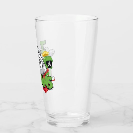 Verre MARVIN THE MARTIAN™ I Laser Humains (Gauche)