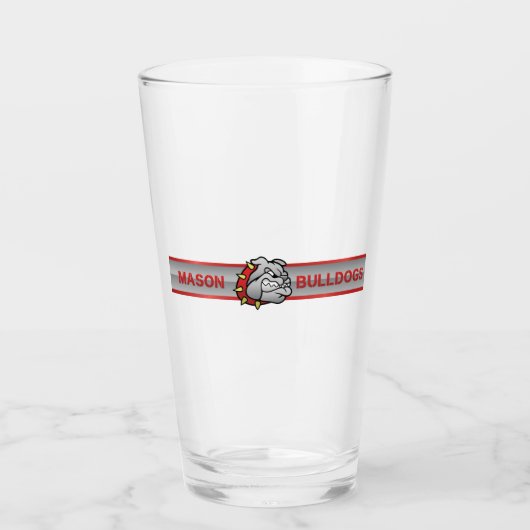 Verre Mason Bulldogs #4 (Devant)