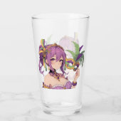 Verre Masque Anime Mardi Gras (Dos)