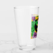 Verre Masque Camouflage Mardi Gras (Droite)