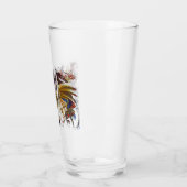 Verre Masque de Mardi Gras (Gauche)