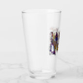 Verre Masque de Mardi Gras (Droite)