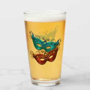 Verre Masques Mardi Gras Mars 2019 Masquage