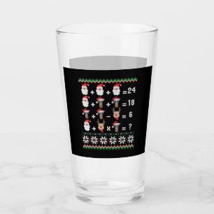 Verre Math Enseignant Noël GREYHOY