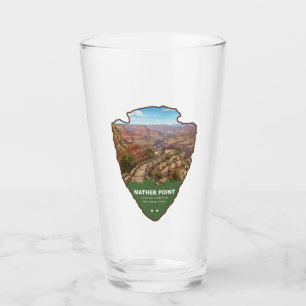 Verre Mather Point Parc national du Grand Canyon Arrowhe