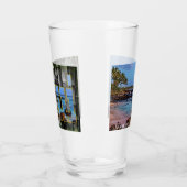 Verre Maui graphismes et Lava Rocks à Dusk, Beer Glass (Gauche)