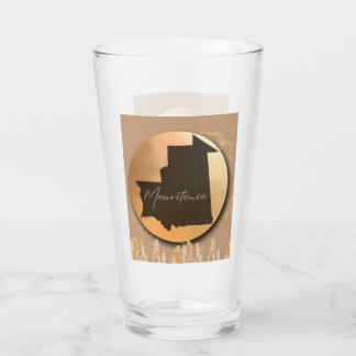 Verre Mauritanie x Afrique | 2 côtés