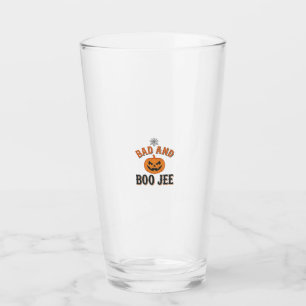 Verre Mauvais et Boo Jee Halloween Citrouille Graphique_